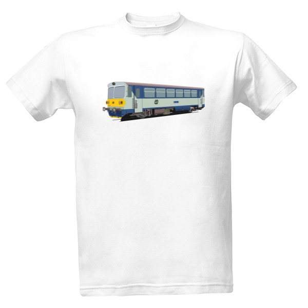 Tričko s potiskem Motorový vůz 810 