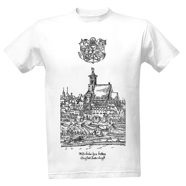 Tričko s potiskem Kostel sv. Jakuba v Kutné Hoře