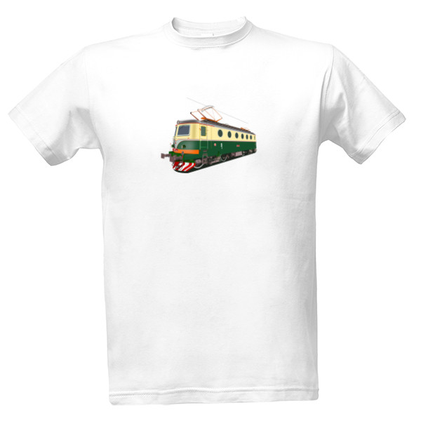Tričko s potiskem Lokomotiva E 499.0 