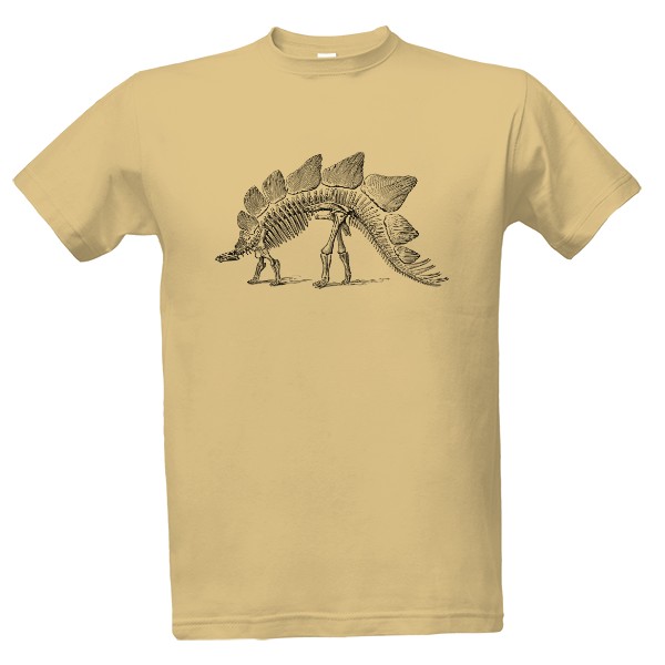 Tričko s potiskem Stegosaurus - Více barev | Pánské