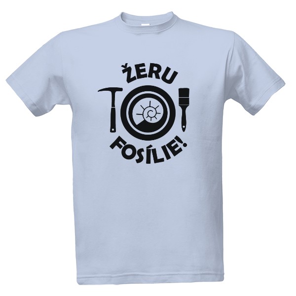 Tričko s potiskem Žeru fosílie! - Více barev | Pánské